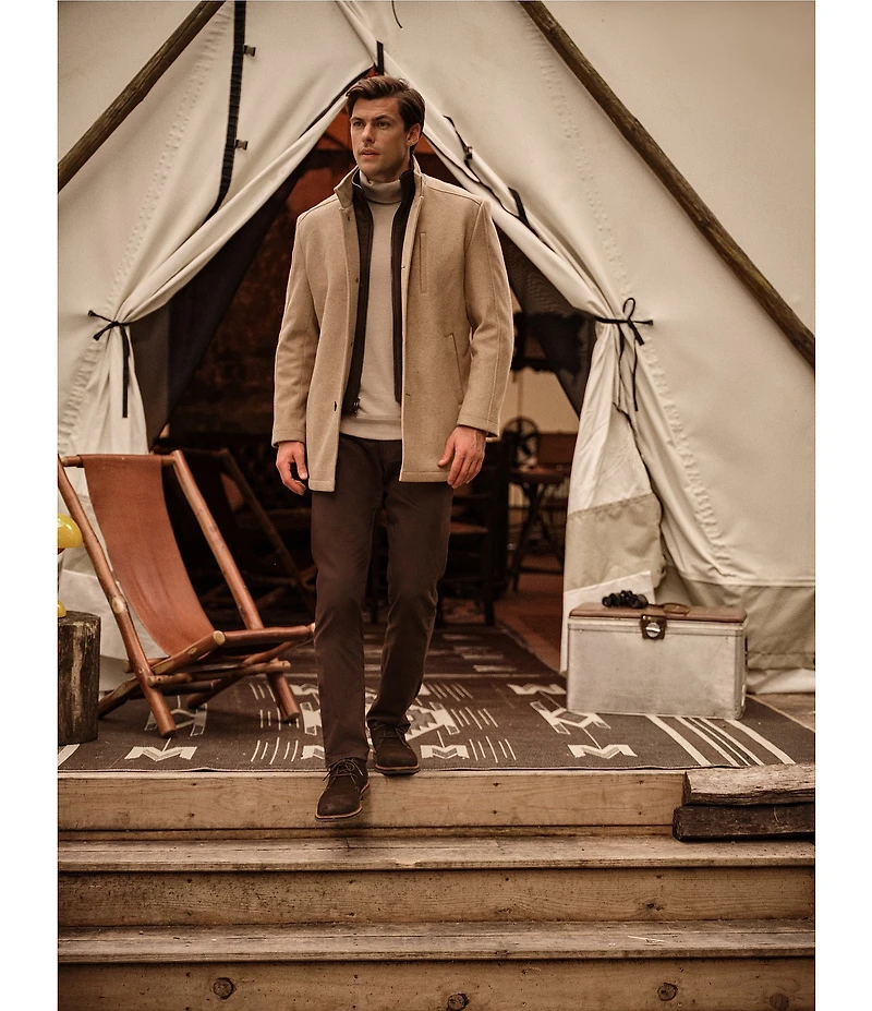 Johnston & Murphy 5-Pocket Straight Fit Stretch Pants