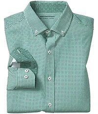 Johnston & Murphy Gameday XC4 Gingham Long Sleeve Woven Shirt