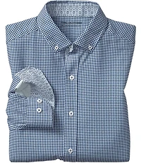 Johnston & Murphy Gameday XC4 Gingham Long Sleeve Woven Shirt