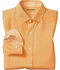 Johnston & Murphy Gameday XC4 Gingham Long Sleeve Woven Shirt