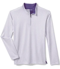 Johnston & Murphy Gameday XC4 Goal Post Print Quarter-Zip Pullover