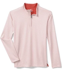 Johnston & Murphy Gameday XC4 Goal Post Print Quarter-Zip Pullover