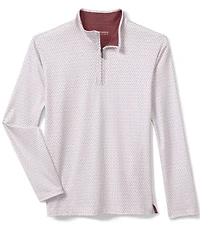 Johnston & Murphy Gameday XC4 Goal Post Print Quarter-Zip Pullover
