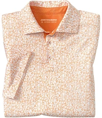 Johnston & Murphy Gameday XC4 Multi Sport Print Short Sleeve Polo Shirt
