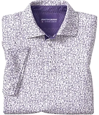 Johnston & Murphy Gameday XC4 Multi Sport Print Short Sleeve Polo Shirt