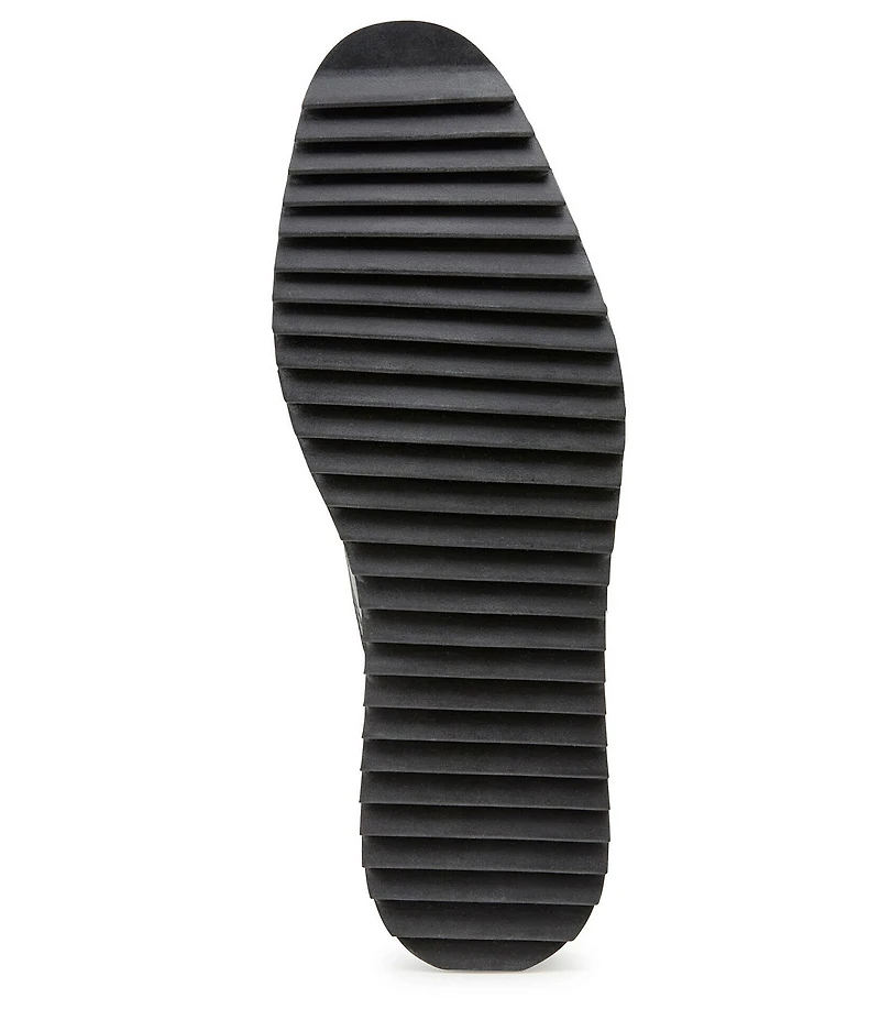 Johnston & Murphy Gracelyn Patent Chain Hardware Platform Loafers