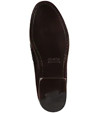 Johnston & Murphy Hayes Oiled Leather Penny Keeper Loafers