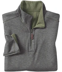 Johnston & Murphy Icon Reversible Quarter-Zip Pullover