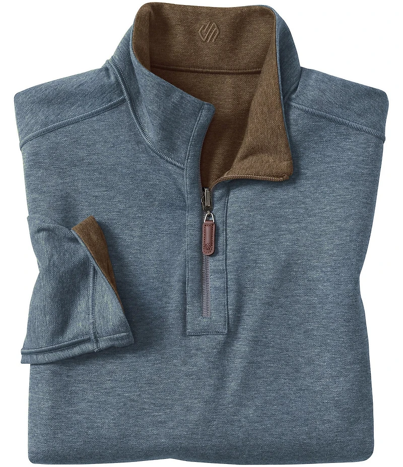 Johnston & Murphy Icon Reversible Quarter-Zip Pullover