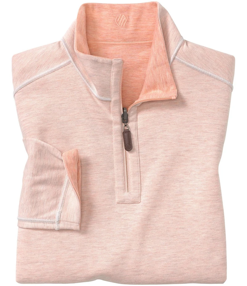 Johnston & Murphy Icon Reversible Quarter-Zip Pullover
