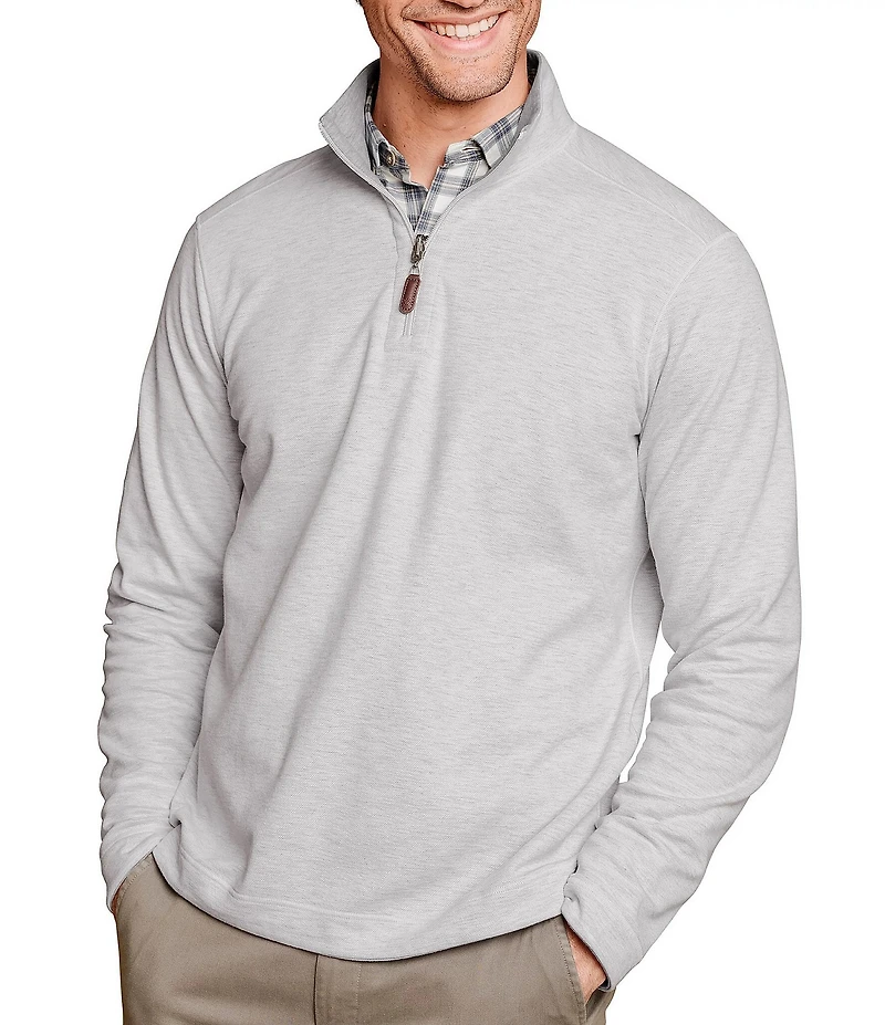 Johnston & Murphy Icon Reversible Quarter-Zip Pullover
