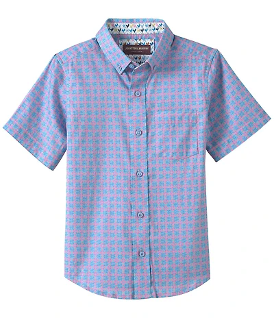 Johnston & Murphy Little/Big Boys 4-16 Short Sleeve Watermelon Print Shirt