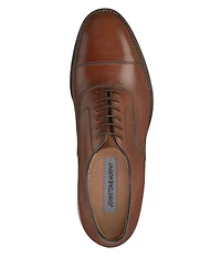 Johnston & Murphy Passport Collection Melton Leather Cap-Toe Oxfords