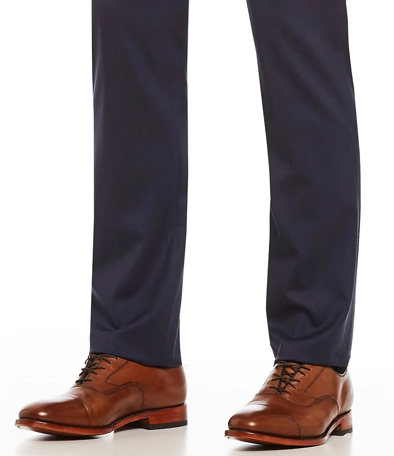 Johnston & Murphy Passport Collection Melton Leather Cap-Toe Oxfords