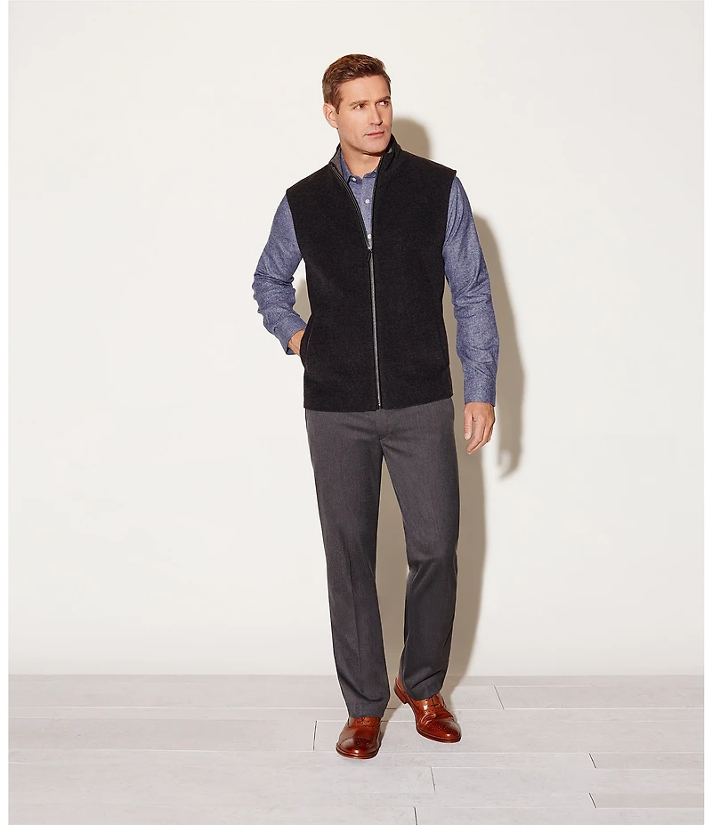 Johnston & Murphy Passport Collection Melton Leather Cap-Toe Oxfords