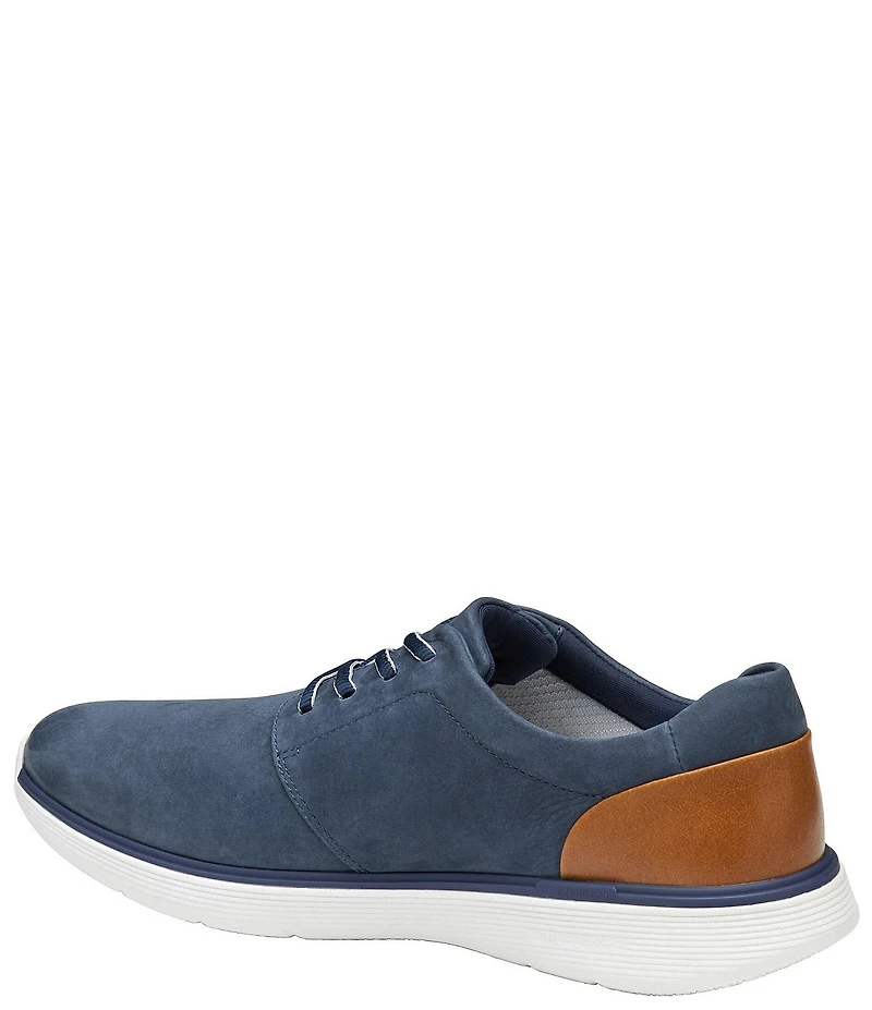 Johnston & Murphy Men's XC4 Prentiss 2.0 Waterproof Nubuck Plain Toe Sneakers