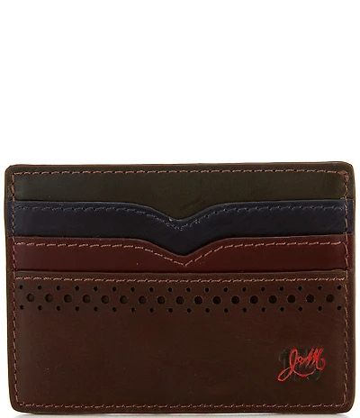 Johnston & Murphy Men's 175th Colorblocked Weekender Wallet