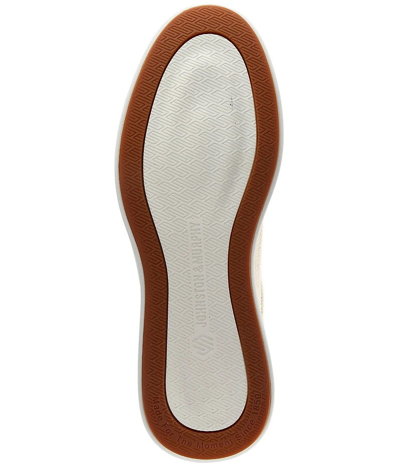 Johnston & Murphy Men's Ackerson Knit Plain Toe Sneakers