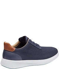 Johnston & Murphy Men's Ackerson Knit Plain Toe Sneakers