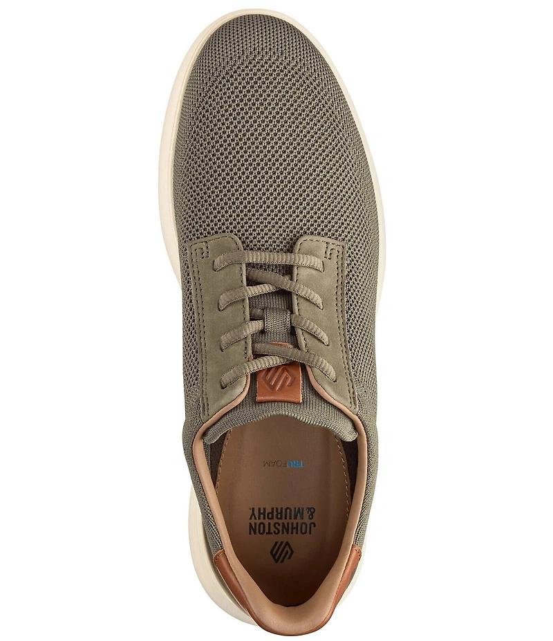 Johnston & Murphy Men's Ackerson Knit Plain Toe Sneakers