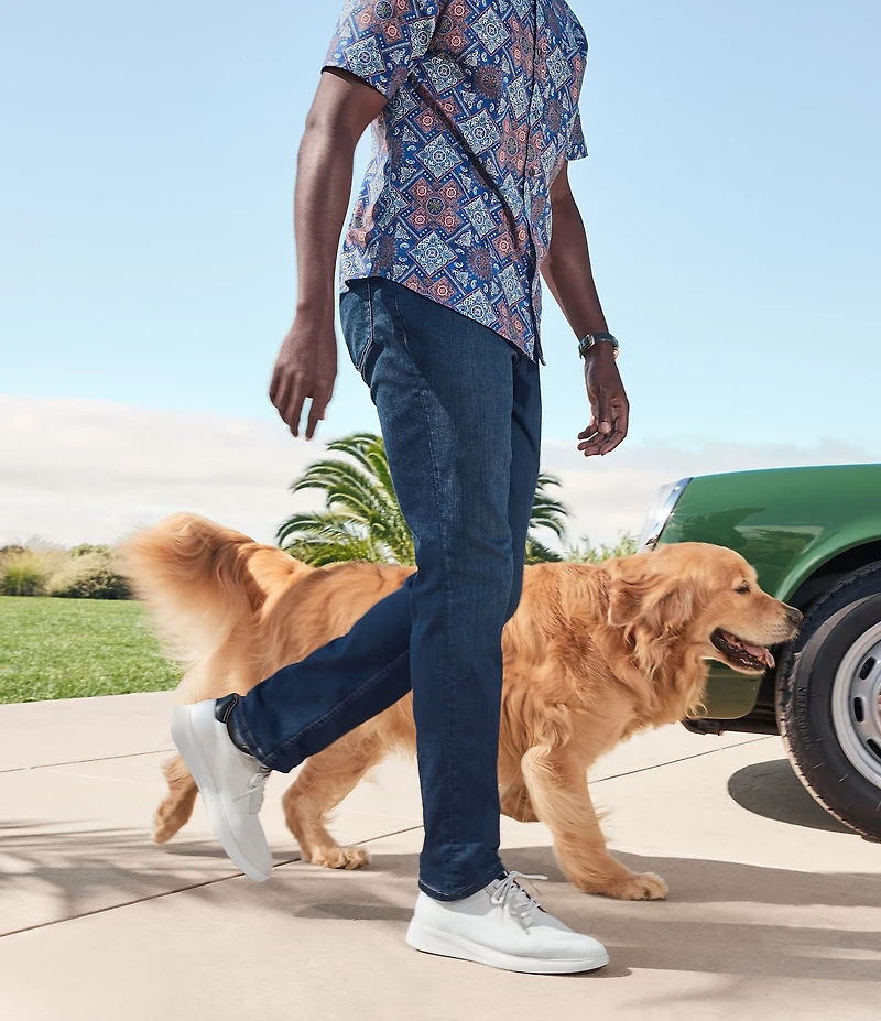 Johnston & Murphy Men's Ackerson Knit Plain Toe Sneakers