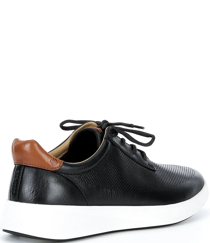 Johnston & Murphy Men's Ackerson Perforated Leather Sneakers