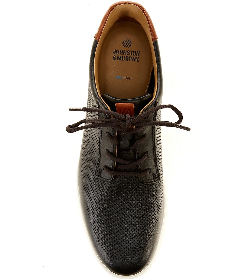 Johnston & Murphy Men's Ackerson Perforated Leather Sneakers