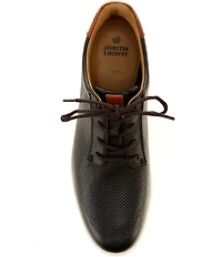 Johnston & Murphy Men's Ackerson Perforated Leather Sneakers