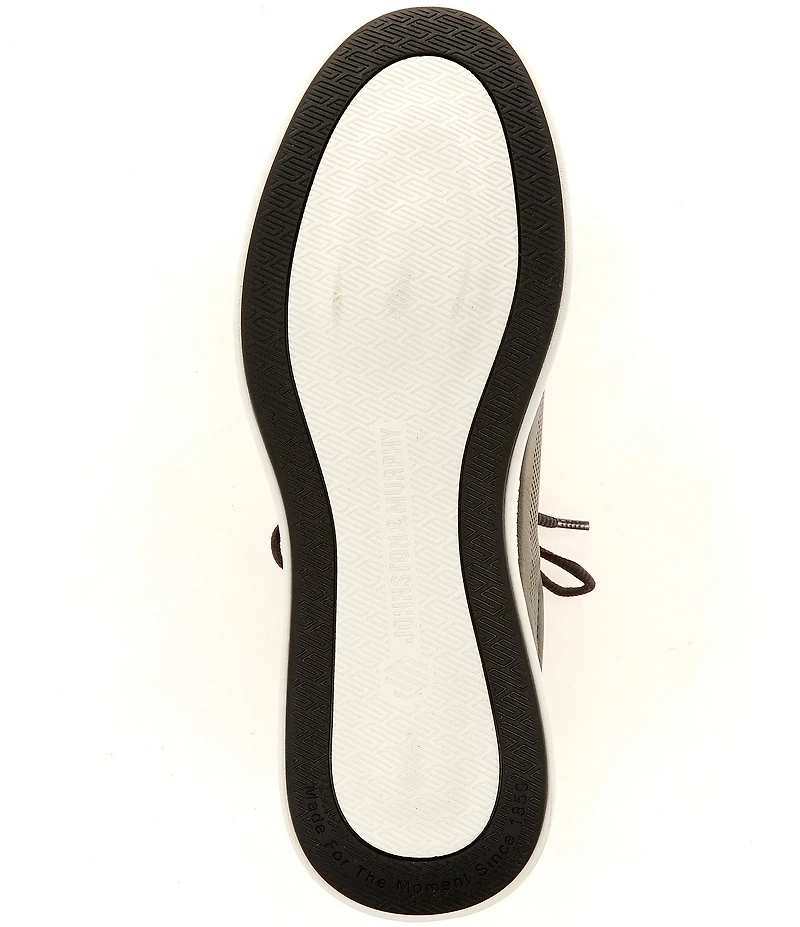 Johnston & Murphy Men's Ackerson Perforated Leather Sneakers