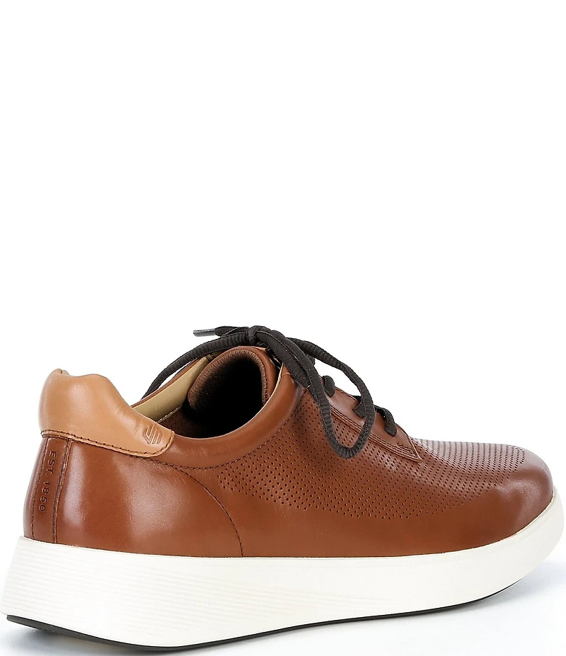 Johnston & Murphy Men's Ackerson Perforated Leather Sneakers