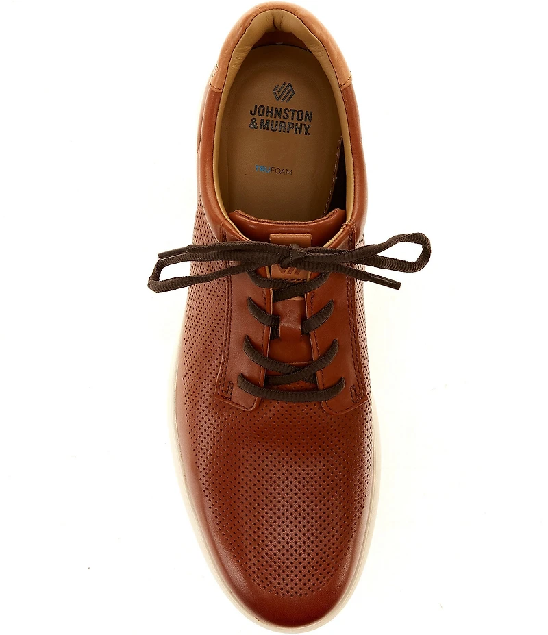 Johnston & Murphy Men's Ackerson Perforated Leather Sneakers