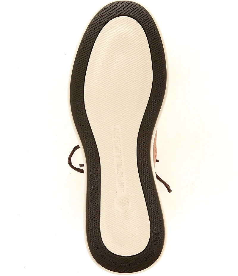 Johnston & Murphy Men's Ackerson Perforated Leather Sneakers