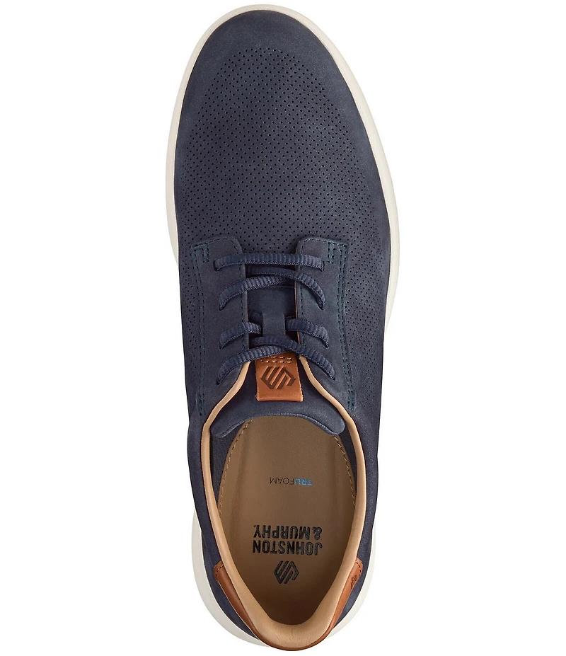 Johnston & Murphy Men's Ackerson Perforated Nubuck Sneakers