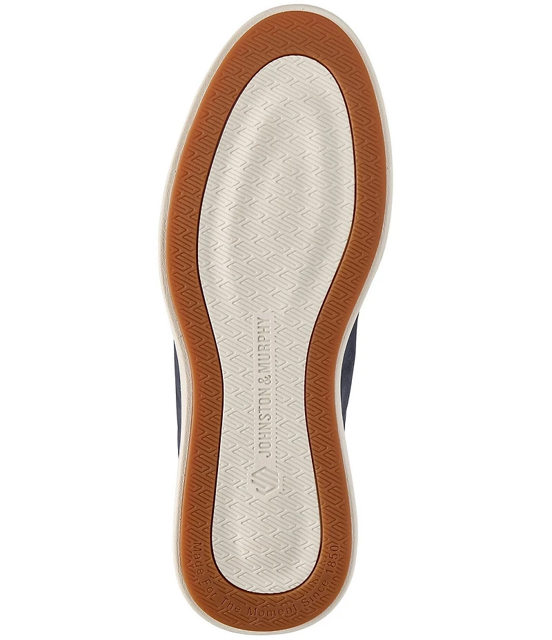 Johnston & Murphy Men's Ackerson Perforated Nubuck Sneakers