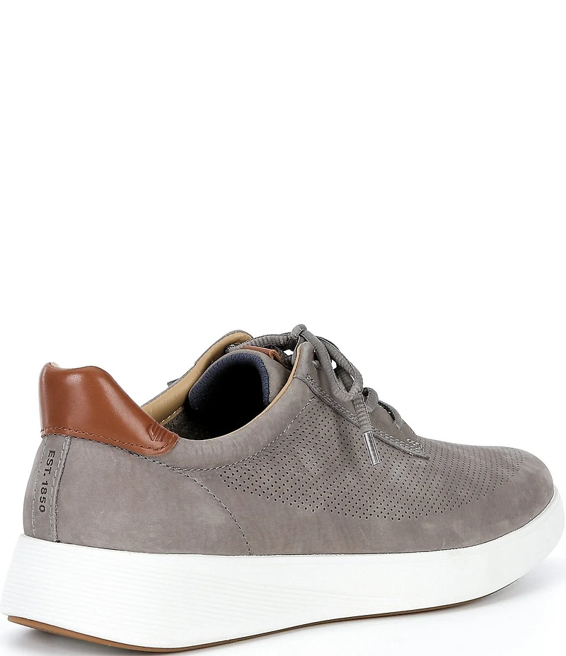 Johnston & Murphy Men's Ackerson Perforated Nubuck Sneakers