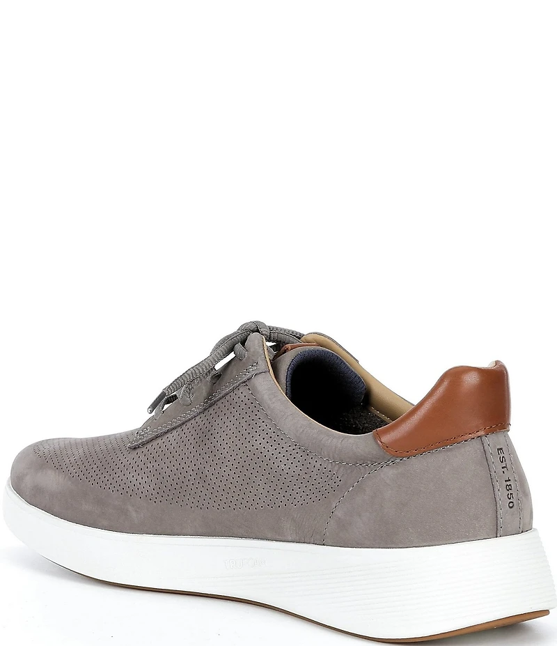 Johnston & Murphy Men's Ackerson Perforated Nubuck Sneakers