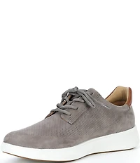Johnston & Murphy Men's Ackerson Perforated Nubuck Sneakers