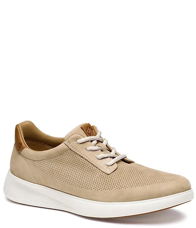Johnston & Murphy Men's Ackerson Perforated Nubuck Sneakers