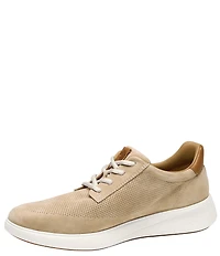 Johnston & Murphy Men's Ackerson Perforated Nubuck Sneakers