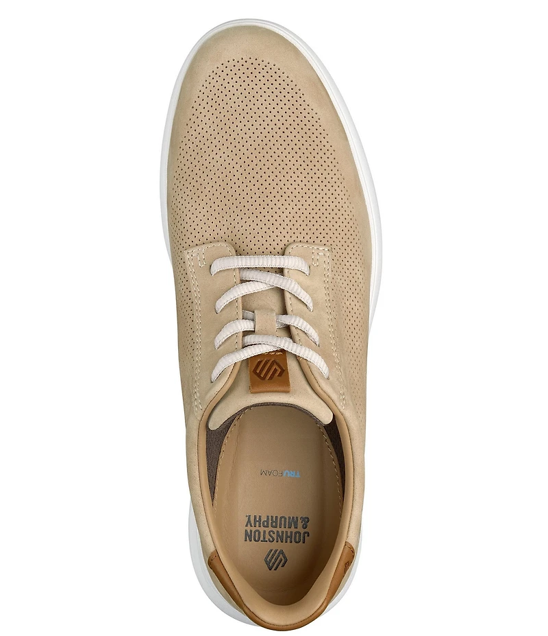 Johnston & Murphy Men's Ackerson Perforated Nubuck Sneakers