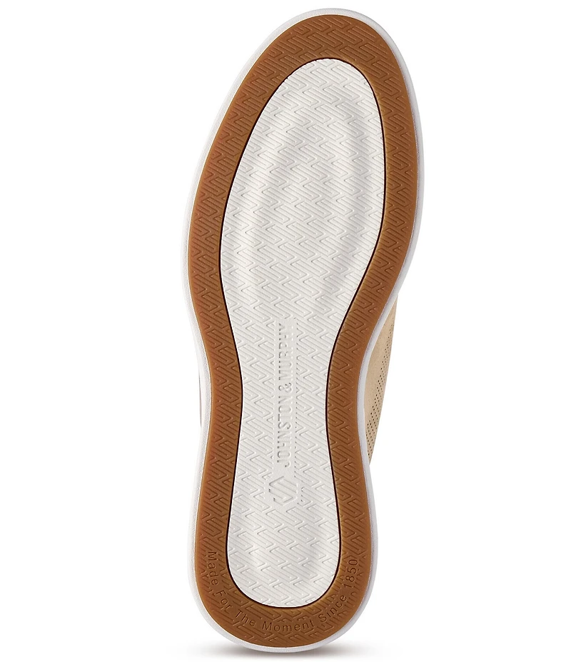 Johnston & Murphy Men's Ackerson Perforated Nubuck Sneakers