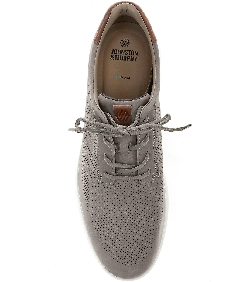 Johnston & Murphy Men's Ackerson Perforated Nubuck Sneakers