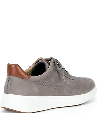 Johnston & Murphy Men's Ackerson Perforated Nubuck Sneakers