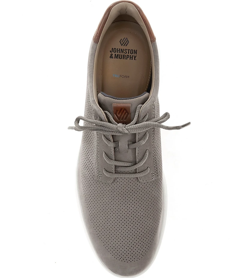 Johnston & Murphy Men's Ackerson Perforated Nubuck Sneakers