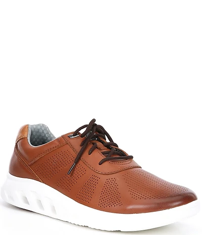 Johnston & Murphy Men's Activate U-Throat Perforated Leather Sneakers