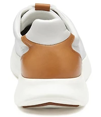 Johnston & Murphy Men's Amherst 2.0 Embossed Leather U-Throat Sneakers