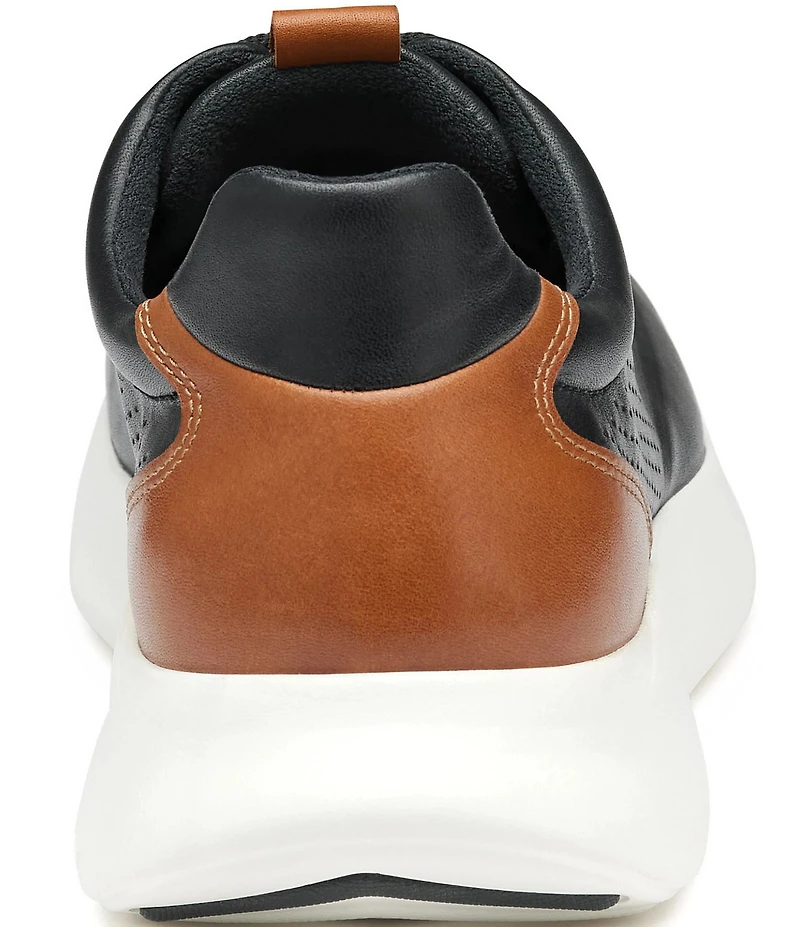 Johnston & Murphy Men's Amherst 2.0 Embossed Leather U-Throat Sneakers