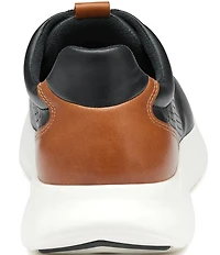 Johnston & Murphy Men's Amherst 2.0 Embossed Leather U-Throat Sneakers