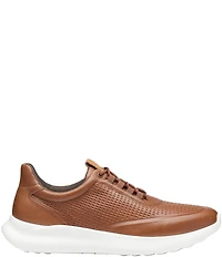 Johnston & Murphy Men's Amherst 2.0 Embossed Leather U-Throat Sneakers