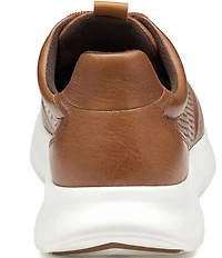 Johnston & Murphy Men's Amherst 2.0 Embossed Leather U-Throat Sneakers